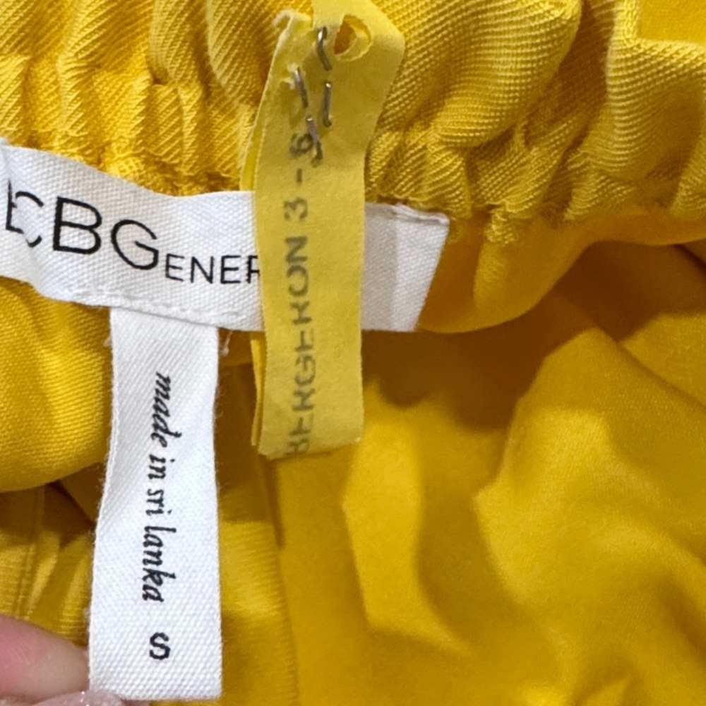 BCBGeneration Yellow Jumpsuit - Picture 4 of 10